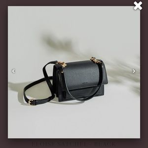 Angela Roi Eloise satchel - black